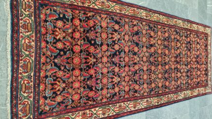 The Saveh runner is a handwoven treasure from the historic city of Saveh in Iran's Markazi Province